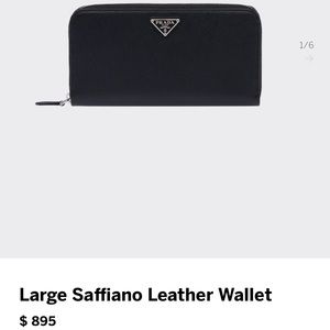 Authentic Prada Wallet